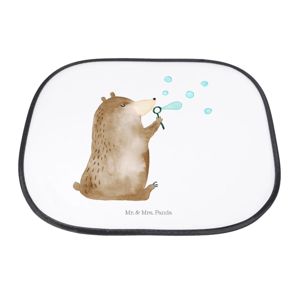 Car sun shade bear soap bubbles car, gift, family, back seat, windows, sun protection, children, sun visor, bear, teddy, teddy bear, cuddly toy, Soap Bubbles Bear Funny Being Happy Sad Happy
