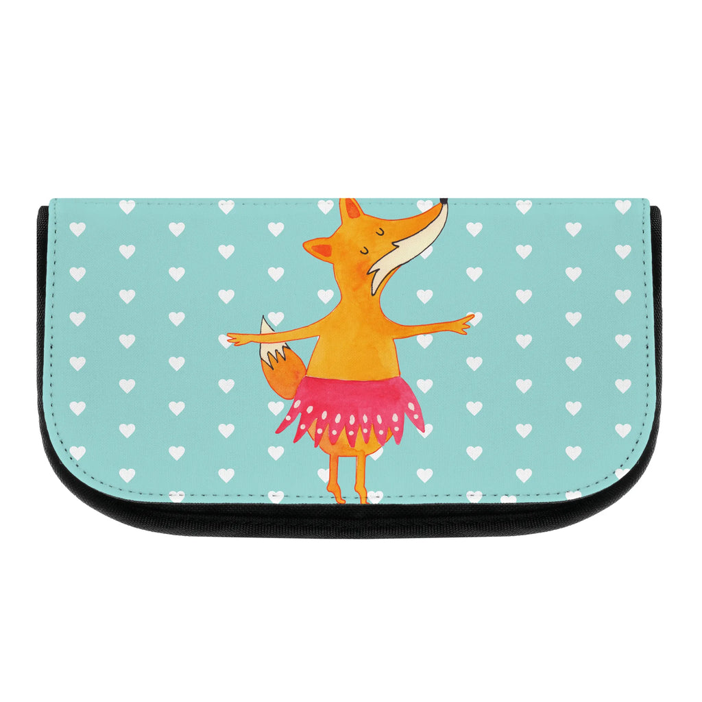 Kosmetiktasche Fuchs Ballerina Beauty Bag, bad tasche, Waschbeutel, hygiene tasche, Schminkbeutel, toilettenbeutel, Toilettentasche, Organizer Tasche, Kosmetiktasche, utensilientasche, kosmetik beutel, kulturtäschchen, Kulturbeutel, beauty case, Schminktasche, Make-Up Bag, kosmetiktäschchen, Waschtasche, Necessaire, Reisenecessaires, Kulturtasche, beauty tasche, kleines Täschchen, reise kosmetiktasche, reiseschminktasche, Schminktäschchen, zubehörtasche, Beautybag, Fuchs, Tänzerin, Füchse, Füchsin, Tanzen, Fuchs Spruch, Ballerina, Einladung, Ballett, Party, Geburtstag