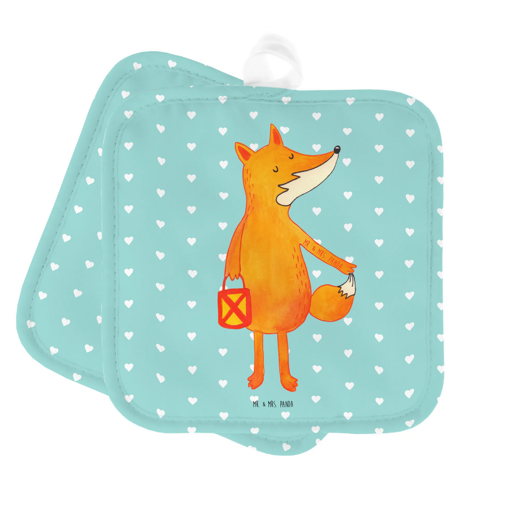 2er Set Topflappen  Fuchs Laterne topfhalter, Topfuntersetzer, 2er Set Topflappen, Topflappen, Topflappenset, Topflappen Set, Topfhandschuhe, Topflappen 2er Set, Fuchs, Füchse, Laternenumzug, Liebeskummer Spruch, Aufmuntern, Spruch Trösten, Cäsar Otto Hugo Flaischlen, Sankt Martin, Laterne