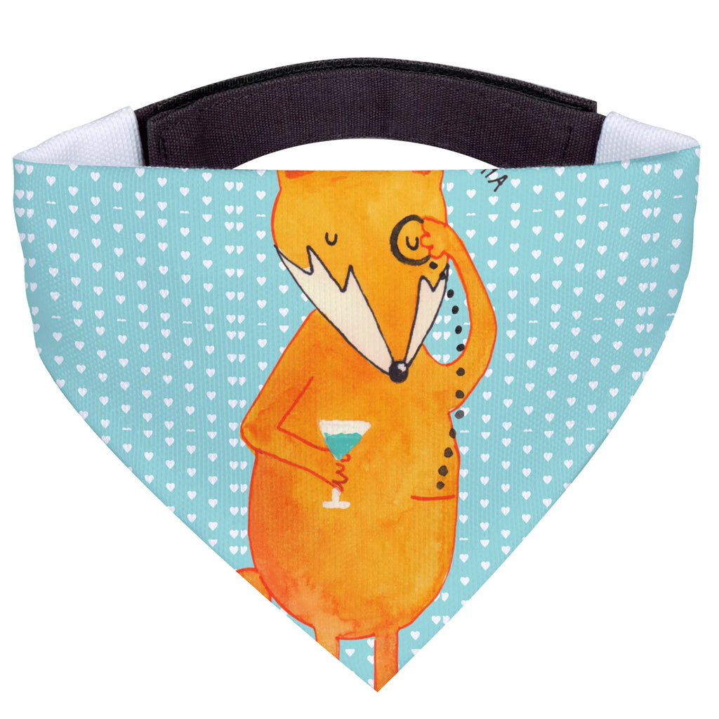 Chusta na szyję dla psa L lis Pan Hundehalstuch, Kleine Hunde, Hunde, Tuch, Halstuch, Fuchs, Füchse, Problemlösung, Motivation Spruch, Liebeskummer Geschenk, Spruch Lustig, Tröstende Worte