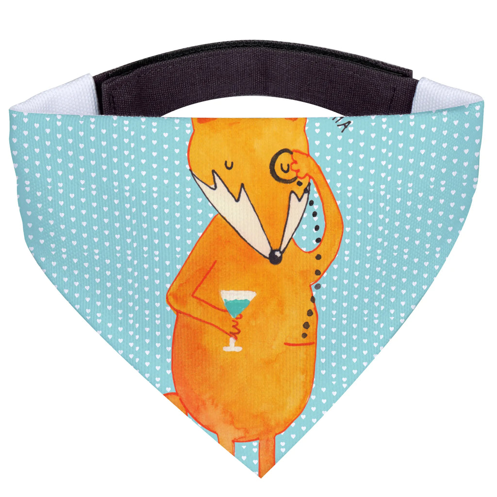 Chusta na szyję dla psa L lis Pan Hundehalstuch, Kleine Hunde, Hunde, Tuch, Halstuch, Fuchs, Füchse, Problemlösung, Motivation Spruch, Liebeskummer Geschenk, Spruch Lustig, Tröstende Worte