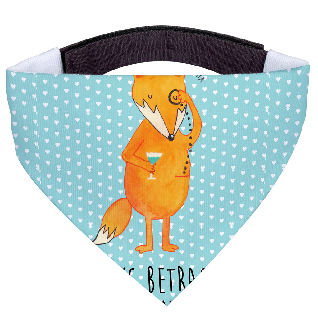 Chusta na szyję dla psa L lis Pan Hundehalstuch, Kleine Hunde, Hunde, Tuch, Halstuch, Fuchs, Füchse, Problemlösung, Motivation Spruch, Liebeskummer Geschenk, Spruch Lustig, Tröstende Worte