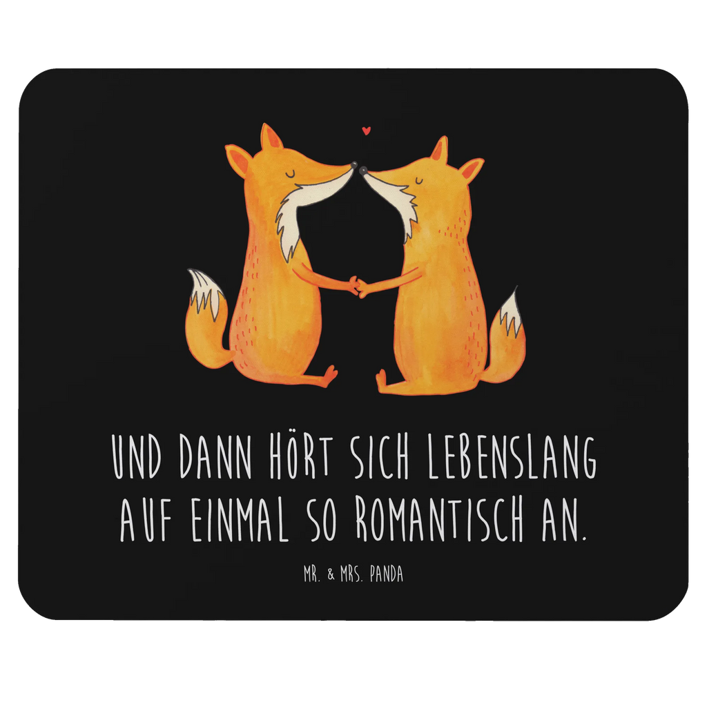 Mouse mat foxes Love Office, Student, PC, Print, saying, Mouse Pad, mousepad, Pad, Gift, Mouse, fun, Study, Motif, Work, fox, foxes, forest wildlife, clever as a fox, animal lover, girlfriend, marriage, fiancée, love, proof of love, husband, boyfriend, wife, couple, lovers, partner