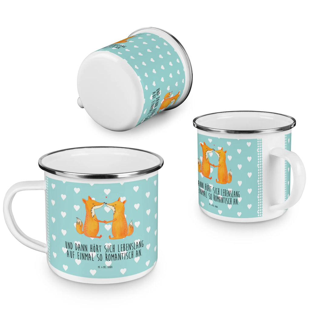 Camping Emaille Tasse Füchse Liebe Pott, Teebecher, Metalltasse, Emaille Becher, wandertasse, Tasse Emaille, Becher, blechbecher, Kaffeebecher, emaillebecher, becher emaille, Campingbecher, Emailletasse, Tasse, Teetasse, metallbecher, Campingtasse, Blechtasse, reisetasse, Reisebecher, wanderbecher, Trinkbecher, Emaille Tasse, Kaffeetasse, Fuchs, Ehe, Füchse, Liebesbeweis, Liebespaar, Ehefrau, Liebe, Paar, Verlobte, Freund, Partner, Fox, Freundin, Ehemann