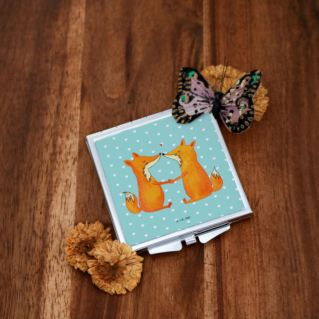 Handtaschenspiegel quadratisch Füchse Liebe Schminkspiegel Kompakt, Silber, Spiegel Für Handtasche, Handtaschenspiegel, Taschen-Kosmetikspiegel, Handspiegel Geschenkidee, Runder Taschenspiegel, Spiegel Für Unterwegs, Handspiegel Mit Hülle, Kosmetikspiegel Klein, Klappbarer Taschenspiegel, Spiegel Für Schminktasche, Kompaktspiegel, Deko Handspiegel, Mini Spiegel, Handspiegel Für Damen, Spiegel Für Make-Up Tasche, Vintage Kompaktspiegel, Reise Spiegel, Schminkspiegel To Go, Quadratischer Handspiegel, Klappspiegel, Tragbarer Spiegel, Design Taschenspiegel, Taschenspiegel, Handspiegel Zum Mitnehmen, Klappbarer Handspiegel, Fuchs, Verlobte, Ehe, Liebesbeweis, Paar, Freund, Ehefrau, Füchse, Freundin, Ehemann, Liebespaar, Fox, Liebe, Partner