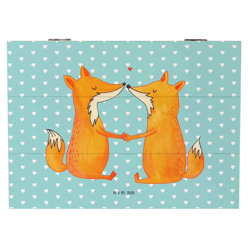 Skrzynia drewniana lisy miłość Aufbewahrungsbox, Schatulle, Geschenkdose, Truhe, Dekokiste, Kiste, XXL, Schatzkiste, Holzkiste, Erinnerungskiste, Geschenkbox, Erinnerungsbox, Fuchs, Liebe, Liebespaar, Ehemann, Verlobte, Ehe, Paar, Liebesbeweis, Füchse, Partner, Fox, Freund, Ehefrau, Freundin
