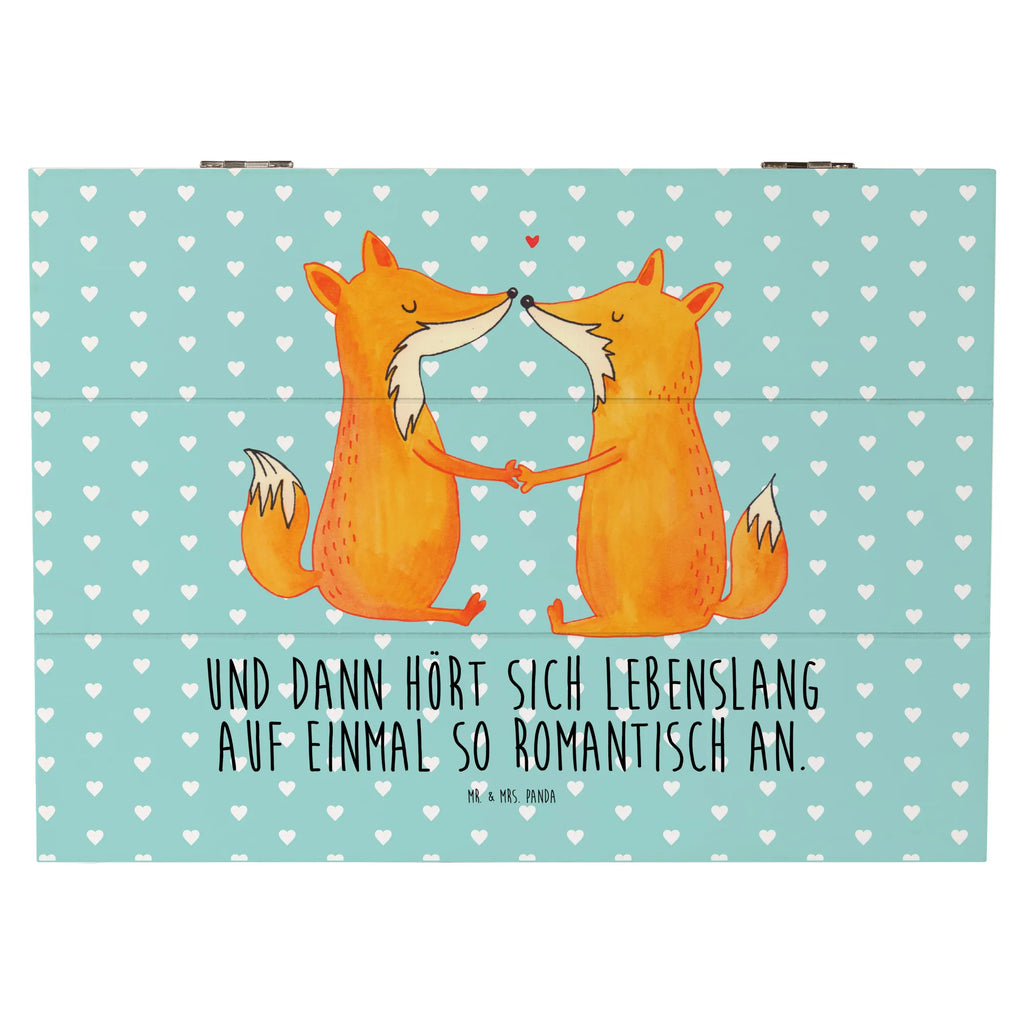 Skrzynia drewniana lisy miłość Aufbewahrungsbox, Schatulle, Geschenkdose, Truhe, Dekokiste, Kiste, XXL, Schatzkiste, Holzkiste, Erinnerungskiste, Geschenkbox, Erinnerungsbox, Fuchs, Liebe, Liebespaar, Ehemann, Verlobte, Ehe, Paar, Liebesbeweis, Füchse, Partner, Fox, Freund, Ehefrau, Freundin