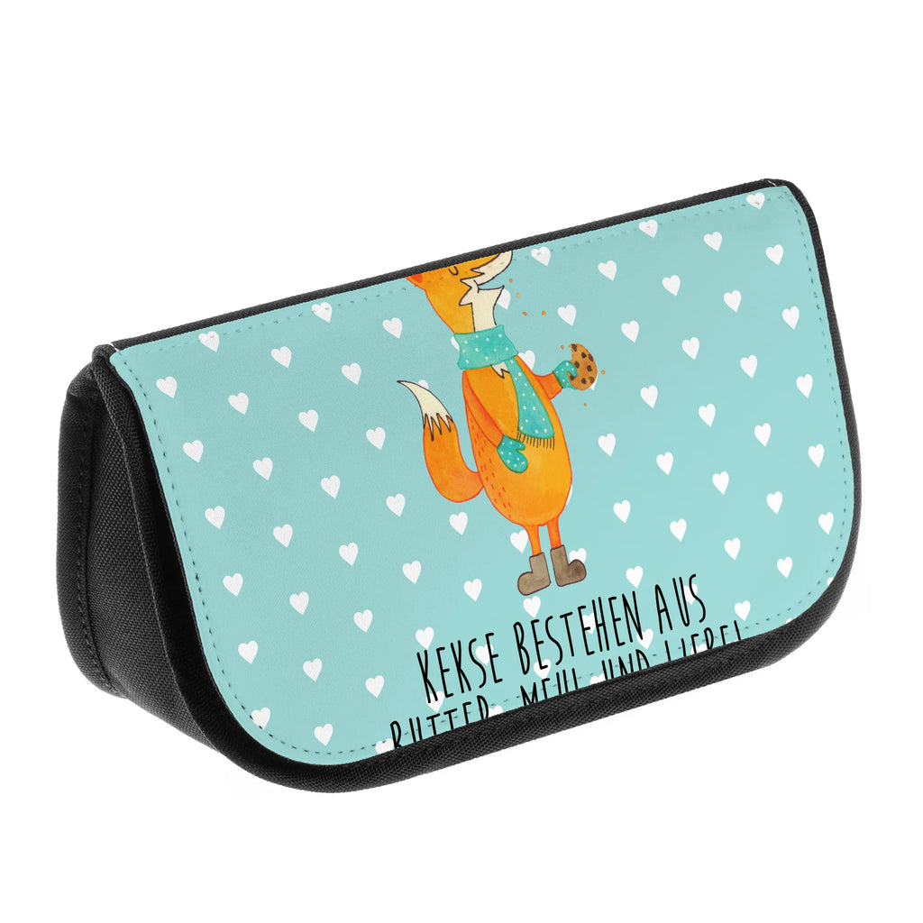 Cosmetics bag Fox biscuit bad tasche, Schminktäschchen, Beauty Bag, beauty case, Make-Up Bag, Waschtasche, Necessaire, Toilettentasche, Beautybag, Reisenecessaires, Kulturtasche, Schminkbeutel, Kulturbeutel, kosmetiktäschchen, reiseschminktasche, hygiene tasche, Schminktasche, Waschbeutel, kulturtäschchen, beauty tasche, kosmetik beutel, reise kosmetiktasche, kleines Täschchen, Organizer Tasche, zubehörtasche, Kosmetiktasche, toilettenbeutel, utensilientasche, Fuchs, Liebe, Weihnachtszeit, Plätzchen, Backen Spruch, Kekse, Küche Deko, Füchse, Winter