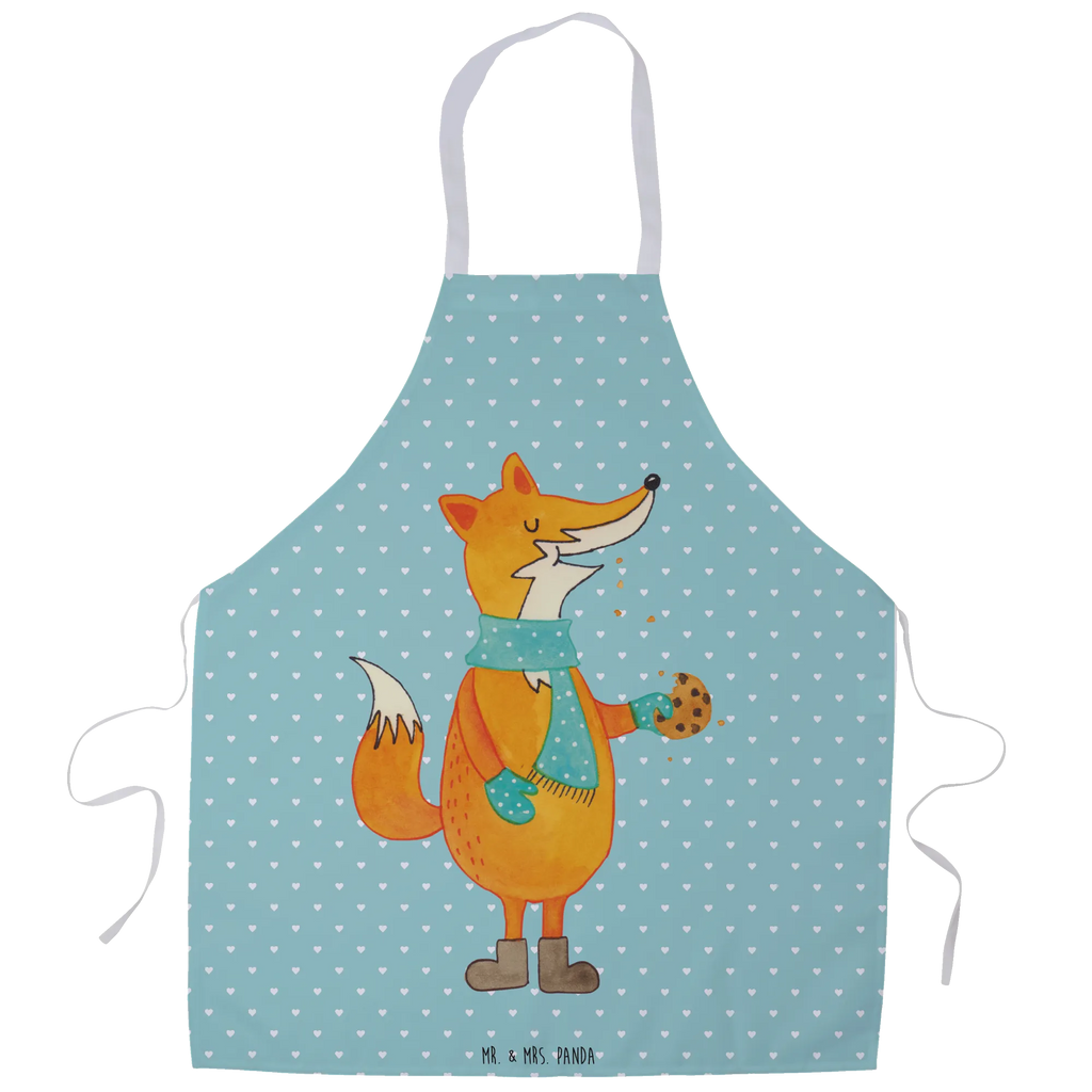 Apron Fox biscuit baking apron, cooking apron, kitchen apron, Cooking, baking, grill apron, apron, fox, foxes, forest wildlife, clever as a fox, animal lover, christmas present, cookies, kitchen decoration, love, christmas time, winter, baking saying