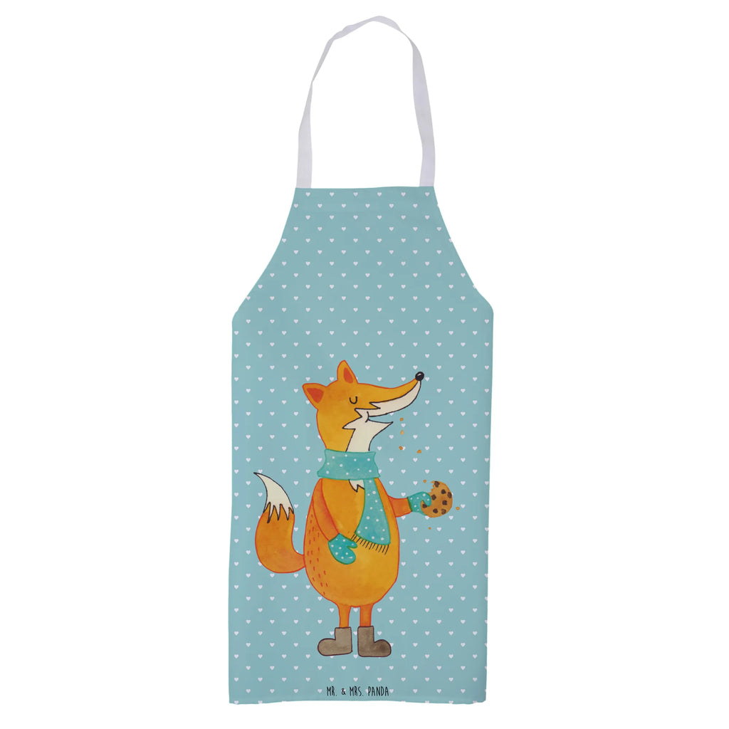 Apron Fox biscuit baking apron, cooking apron, kitchen apron, Cooking, baking, grill apron, apron, fox, foxes, forest wildlife, clever as a fox, animal lover, christmas present, cookies, kitchen decoration, love, christmas time, winter, baking saying