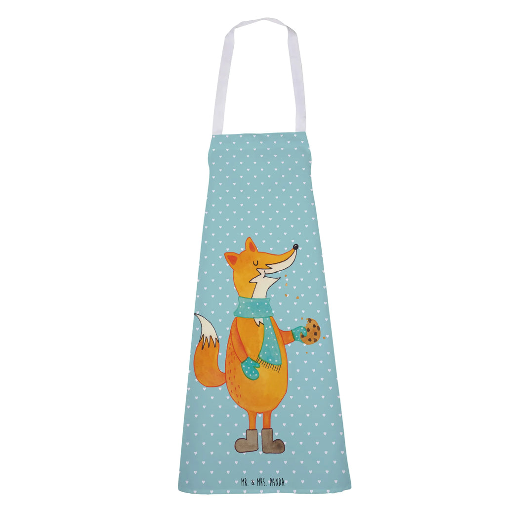 Apron Fox biscuit baking apron, cooking apron, kitchen apron, Cooking, baking, grill apron, apron, fox, foxes, forest wildlife, clever as a fox, animal lover, christmas present, cookies, kitchen decoration, love, christmas time, winter, baking saying