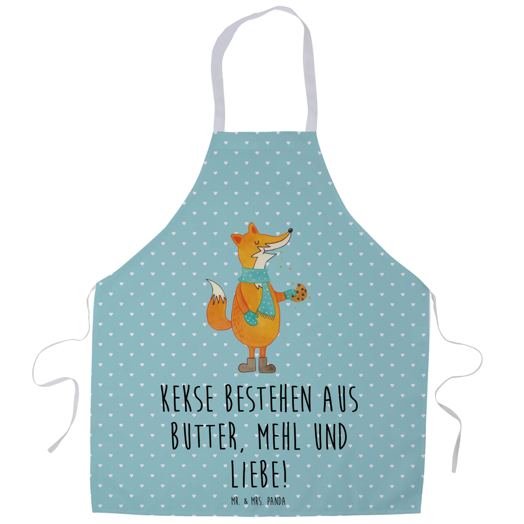 Apron Fox biscuit baking apron, cooking apron, kitchen apron, Cooking, baking, grill apron, apron, fox, foxes, forest wildlife, clever as a fox, animal lover, christmas present, cookies, kitchen decoration, love, christmas time, winter, baking saying