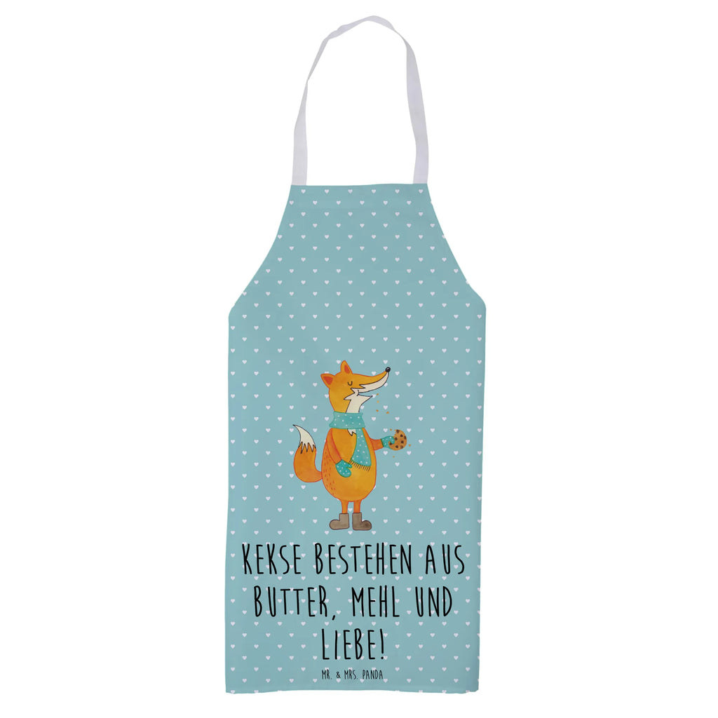 Apron Fox biscuit baking apron, cooking apron, kitchen apron, Cooking, baking, grill apron, apron, fox, foxes, forest wildlife, clever as a fox, animal lover, christmas present, cookies, kitchen decoration, love, christmas time, winter, baking saying