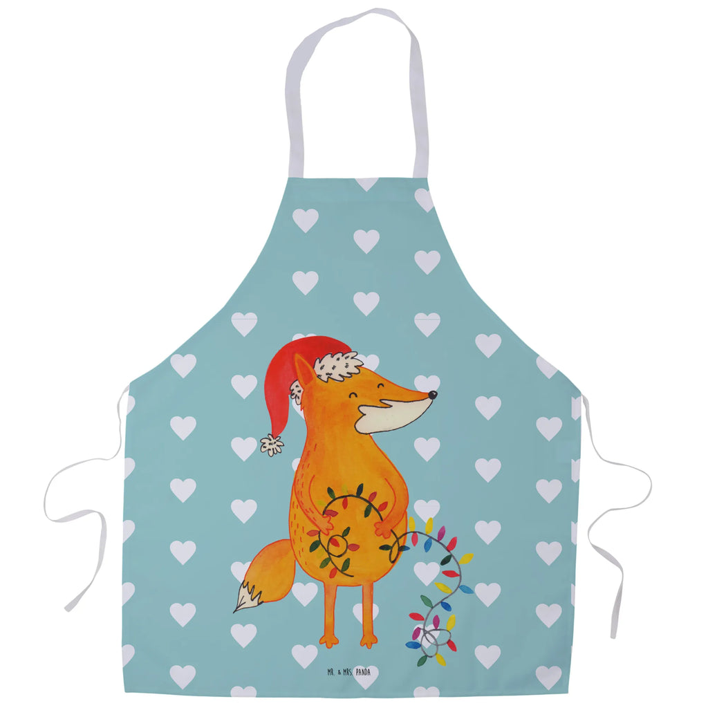 Apron Fox Christmas baking, Cooking, kitchen apron, apron, cooking apron, grill apron, baking apron, Winter, Christmas, Christmas time, snow, Santa Claus, Fox, Saying beautiful, Gift Christmas, Foxes, Christmas Eve