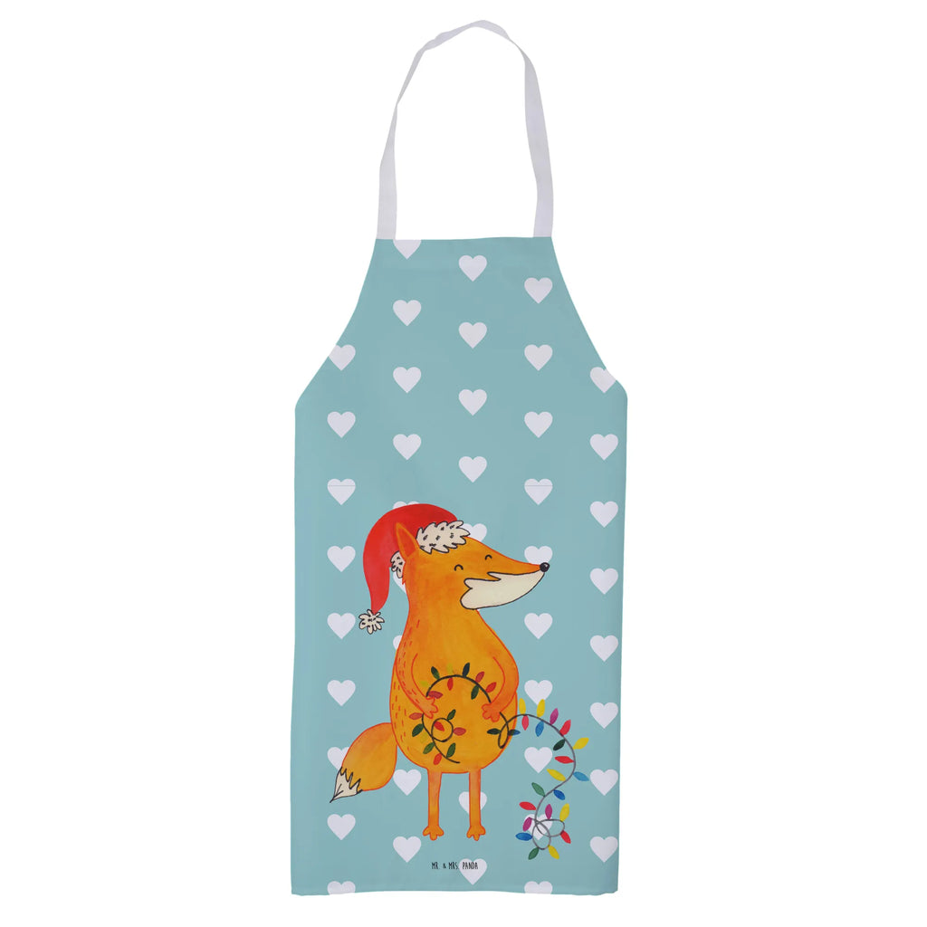 Apron Fox Christmas baking, Cooking, kitchen apron, apron, cooking apron, grill apron, baking apron, Winter, Christmas, Christmas time, snow, Santa Claus, Fox, Saying beautiful, Gift Christmas, Foxes, Christmas Eve