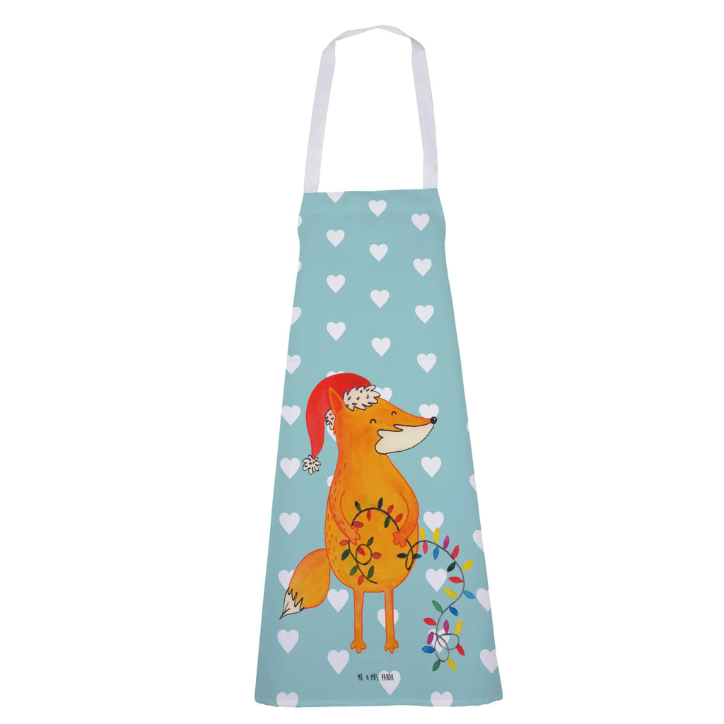 Apron Fox Christmas baking, Cooking, kitchen apron, apron, cooking apron, grill apron, baking apron, Winter, Christmas, Christmas time, snow, Santa Claus, Fox, Saying beautiful, Gift Christmas, Foxes, Christmas Eve