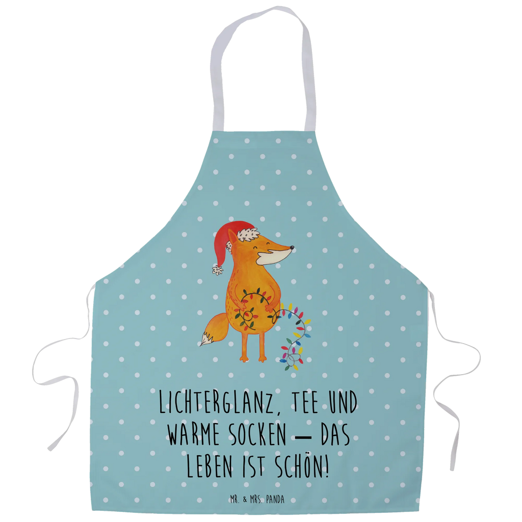 Apron Fox Christmas baking, Cooking, kitchen apron, apron, cooking apron, grill apron, baking apron, Winter, Christmas, Christmas time, snow, Santa Claus, Fox, Saying beautiful, Gift Christmas, Foxes, Christmas Eve