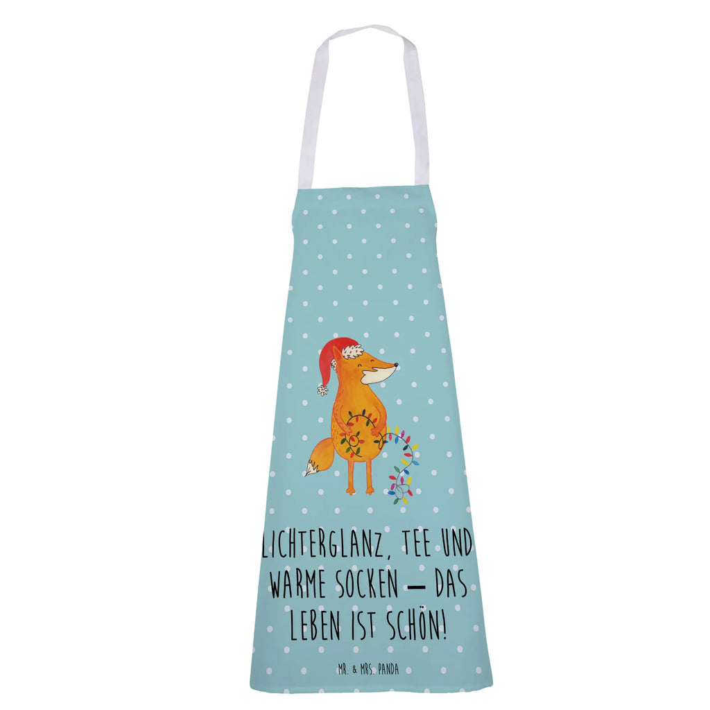 Apron Fox Christmas baking, Cooking, kitchen apron, apron, cooking apron, grill apron, baking apron, Winter, Christmas, Christmas time, snow, Santa Claus, Fox, Saying beautiful, Gift Christmas, Foxes, Christmas Eve