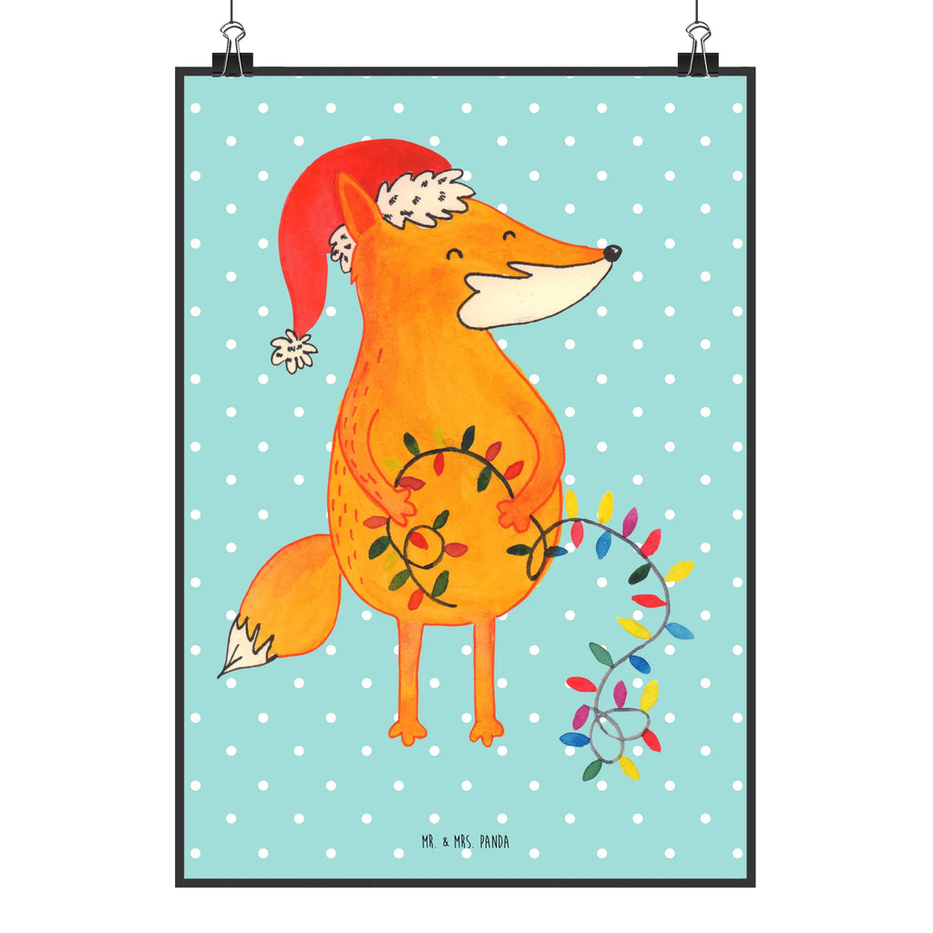 Plakat lis Boże Narodzenie Posterdruck, Wandposter, grafikposter, wanddeko, Poster, Wandschmuck, wanddruck, wandkunst, kunstdruck poster, Wanddekoration, Deko Bild, Wandbild, Plakat, kunstposter, Designposter, drucke, Kunstdruck, Bild, Bild für Wand, Mr. & Mrs. Panda Poster, Wanddeko Bild, kunst für die wand, Wintermotiv, Heiligabend, Advent, Nikolaus, Weihnachtsdeko, Winter, Weihnachten, Weihnachtszeit, Füchse, Spruch schön, Geschenk Weihnachten, Fuchs, Weihnachtsmann