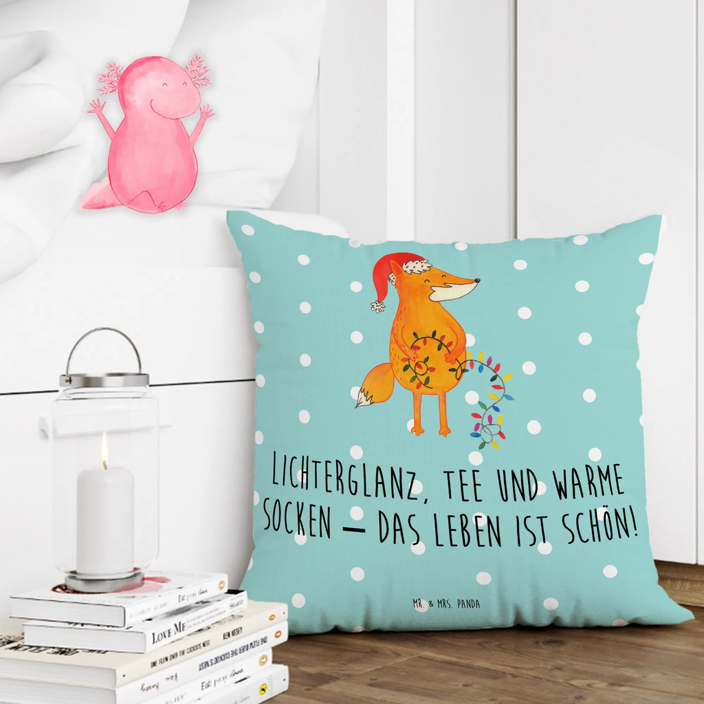 Cushion Fox Christmas fluffy, pad, couch, 40 x 40, soft, cushion, 40x40, sofa, pillows, bedroom, settee, pillow case, bed, Pillow, Winter, Christmas, Christmas time, snow, Saying beautiful, Gift Christmas, Santa Claus, Christmas Eve, Foxes, Fox