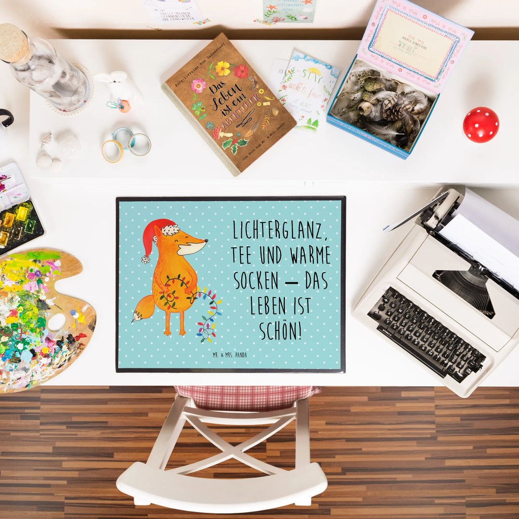 Schreibtischunterlage Fuchs Weihnachten schreibmatte, Schreibtisch Unterlagen, tischmatten, arbeitsunterlage, schreibtischunterlagen, schreibtischunterlage, tischauflagen, Schreibtisch Matte, tischpad, schreibtischauflagen, Tischunterlage, schreibauflage, schreibauflagen, tischauflage, tischpads, arbeitsmatte, tischmatte, schreibtischmatte, pultunterlage, Schreibunterlage, Schreibtischauflage, Weihnachten, Wintermotiv, Heiligabend, Advent, Nikolaus, Weihnachtsdeko, Winter, Füchse, Fuchs, Weihnachtsmann, Spruch schön, Geschenk Weihnachten, Weihnachtszeit