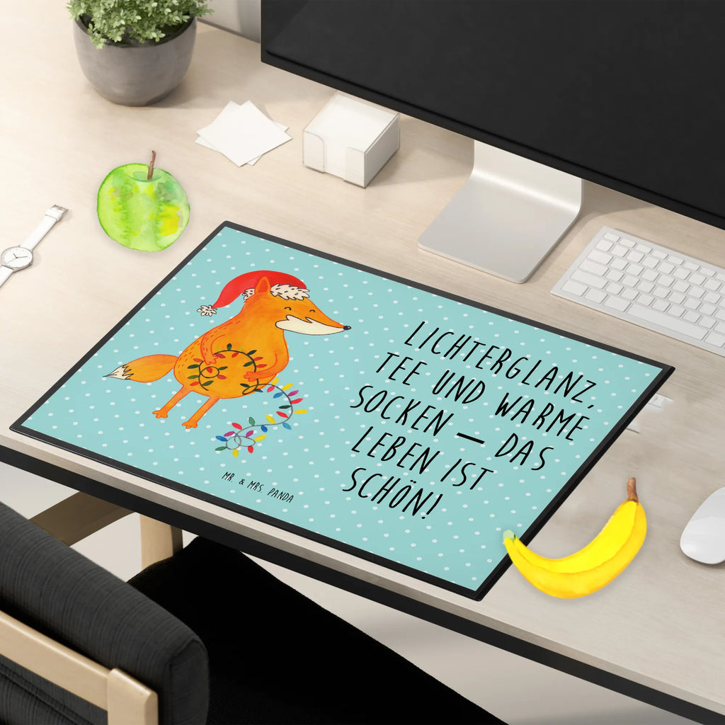 Schreibtischunterlage Fuchs Weihnachten schreibmatte, Schreibtisch Unterlagen, tischmatten, arbeitsunterlage, schreibtischunterlagen, schreibtischunterlage, tischauflagen, Schreibtisch Matte, tischpad, schreibtischauflagen, Tischunterlage, schreibauflage, schreibauflagen, tischauflage, tischpads, arbeitsmatte, tischmatte, schreibtischmatte, pultunterlage, Schreibunterlage, Schreibtischauflage, Weihnachten, Wintermotiv, Heiligabend, Advent, Nikolaus, Weihnachtsdeko, Winter, Füchse, Fuchs, Weihnachtsmann, Spruch schön, Geschenk Weihnachten, Weihnachtszeit