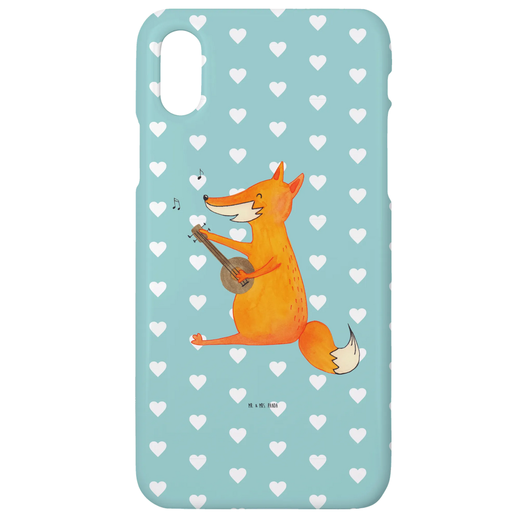 Handyhülle Fuchs Gitarre Hülle, Cover, Handyhülle, Iphone X, Handy, Handycover, Iphone 10, Handy Case, Fuchs, Geschenk Musiker, Musikerin, Sänger, Musik Spruch, Füchse, Gitarre, Sängerin