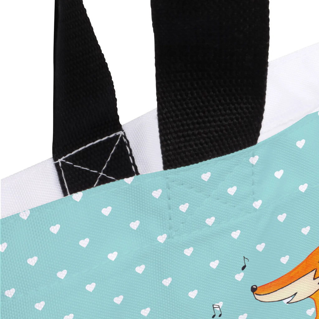 Shopper Fox guitar Alltagstasche, Tragebeutel, XL, Stofftasche, Freizeittasche, Schulbeutel, Shopper, Schultertasche, Beutel, Einkaufstasche, Strandtasche, Schultasche, Tüte, Einkaufsbeutel, XXL Tasche, Ausflug, Fuchs, Gitarre, Musik Spruch, Geschenk Musiker, Musikerin, Sänger, Sängerin, Füchse