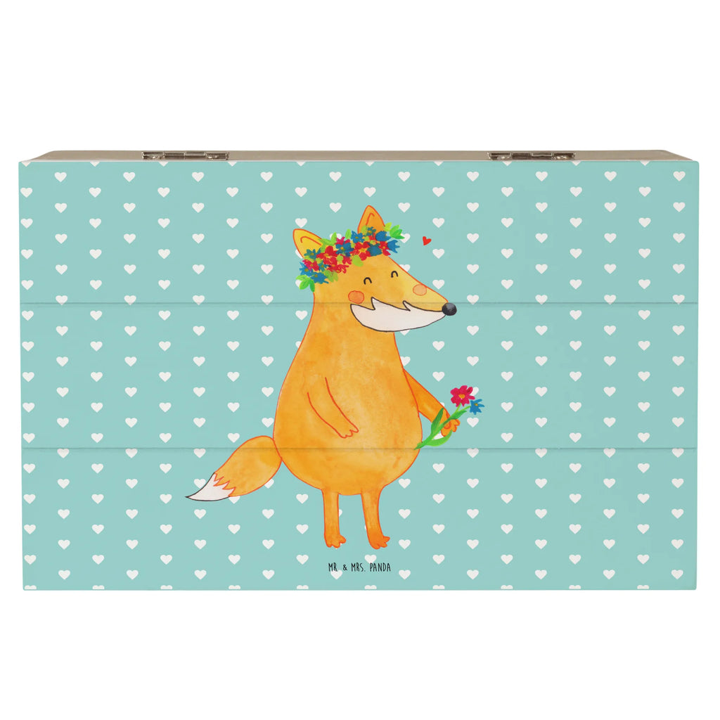 Holzkiste Fuchs Blumen Truhe, Schatulle, Geschenkdose, Kiste, Erinnerungsbox, Erinnerungskiste, Schatzkiste, XXL, Aufbewahrungsbox, Geschenkbox, Holzkiste, Dekokiste, Fuchs, Blumenmädchen, Freundinnen, Liebesbeweis, mich, Freundin, Blumen, Fox, ich, Liebe, Freude, Fuchsmädchen, Blume, Selbstliebe, Füchse, Motivation