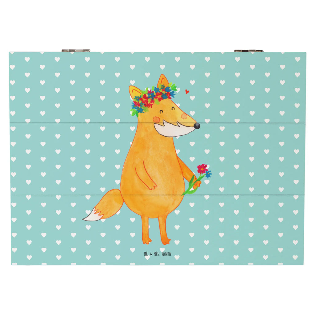 Holzkiste Fuchs Blumen Truhe, Schatulle, Geschenkdose, Kiste, Erinnerungsbox, Erinnerungskiste, Schatzkiste, XXL, Aufbewahrungsbox, Geschenkbox, Holzkiste, Dekokiste, Fuchs, Blumenmädchen, Freundinnen, Liebesbeweis, mich, Freundin, Blumen, Fox, ich, Liebe, Freude, Fuchsmädchen, Blume, Selbstliebe, Füchse, Motivation