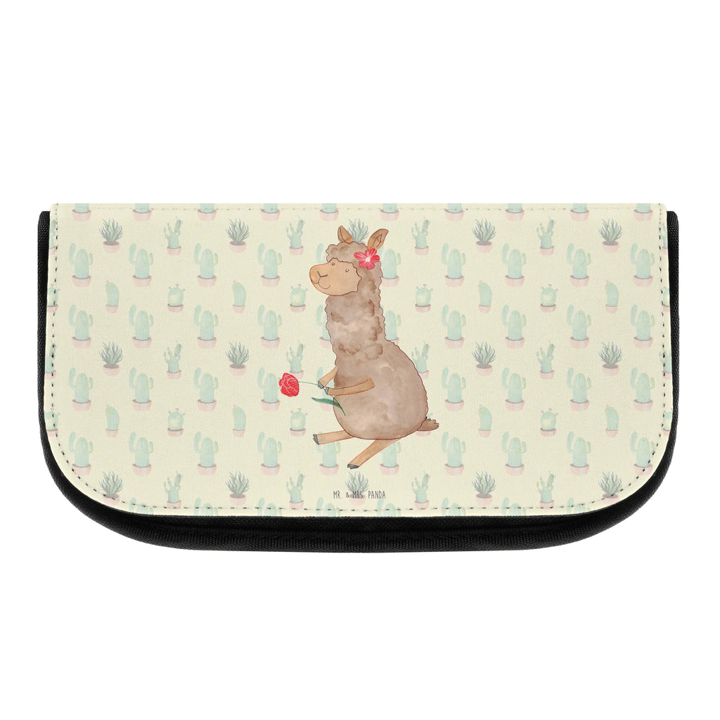 Kosmetiktasche Alpaka Blume Make-Up Bag, Kosmetiktasche, kosmetiktäschchen, toilettenbeutel, beauty case, Waschbeutel, Schminkbeutel, Kulturbeutel, reise kosmetiktasche, Reisenecessaires, Schminktäschchen, Schminktasche, beauty tasche, Kulturtasche, zubehörtasche, Organizer Tasche, bad tasche, Waschtasche, utensilientasche, kosmetik beutel, hygiene tasche, Toilettentasche, kleines Täschchen, reiseschminktasche, Beauty Bag, Beautybag, kulturtäschchen, Necessaire, Alpaka, Lama, Blume, Alpaka Dekoration, Alpaka Geschenk, Alpaka Zitat, Lamas, Alpaka Witz, Alpaka Spruch, Alpaka Dekor, Motiv Alpaka