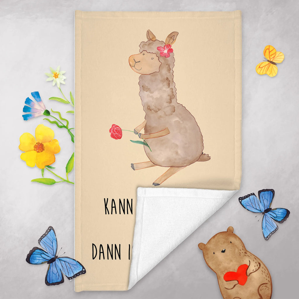 Hand towel alpaca flower Duschtuch, Reisehandtuch, Gästehandtuch, sporthandtuch, kinderhandtücher, handtücher, handtuch bad, frotteehandtücher, gesichtstuch, handtuch badezimmer, bad handtuch, baumwollhandtücher, reisehandtücher, gesichtshandtuch, handtücher 50x100, Kinderhandtuch, sporthandtücher, Gästehandtücher, Handtuch 50x100, Handtuch, Mittelgroßes Handtuch, Alpaka, Lama, Alpaka Dekor, Alpaka Zitat, Blume, Alpaka Dekoration, Lamas, Alpaka Geschenk, Alpaka Spruch, Alpaka Witz, Motiv Alpaka