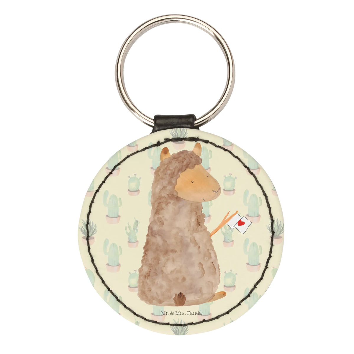 Round key ring alpaca banner keychain, key ring, lucky charm, pendant, bag pendant, alpaca, llama, pako, camel, Peru, animal, favourite animal, love, Alpaca, llamas, alpacas