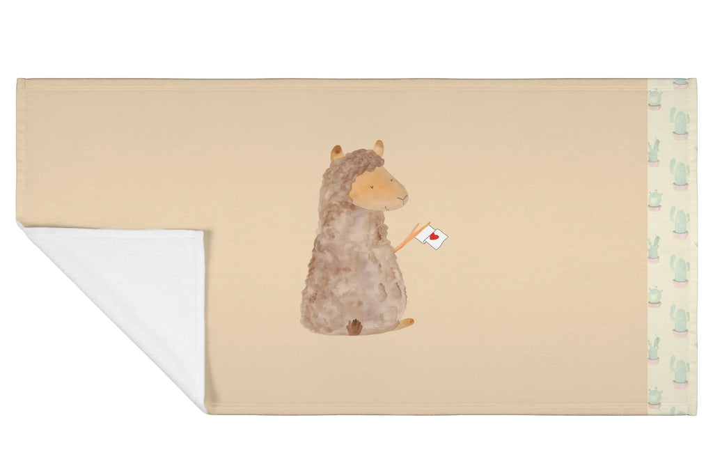 Hand towel alpaca banner baby, towels, bath towel, bathroom, Towel, children, big, alpaca, llama, pako, camel, Peru, animal, favourite animal, alpacas, Alpaca, llamas, love