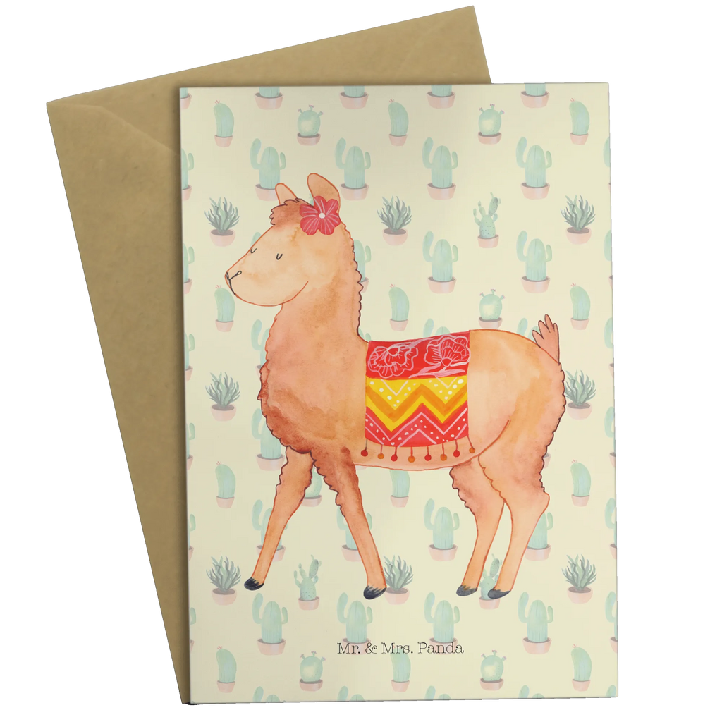 Kartka okolicznościowa alpaka Dumny Alpaka, Lama