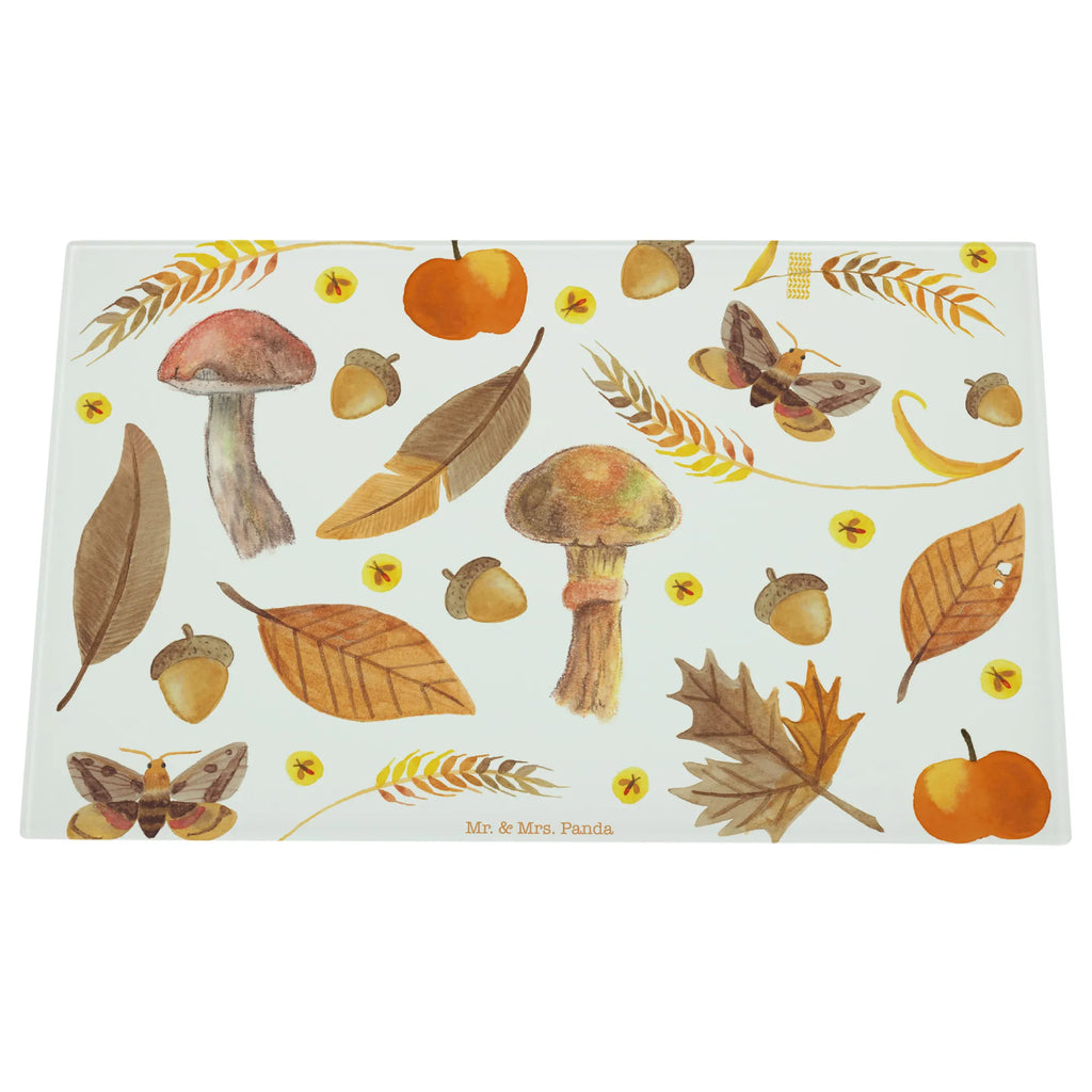 XL glass chopping board Autumn cutting board, Glass cutting board, Nature, joy of life, love, nature motif, leaves, November, gift nature, September, autumn, leaf, October, mushrooms, season motif, autumn leaves