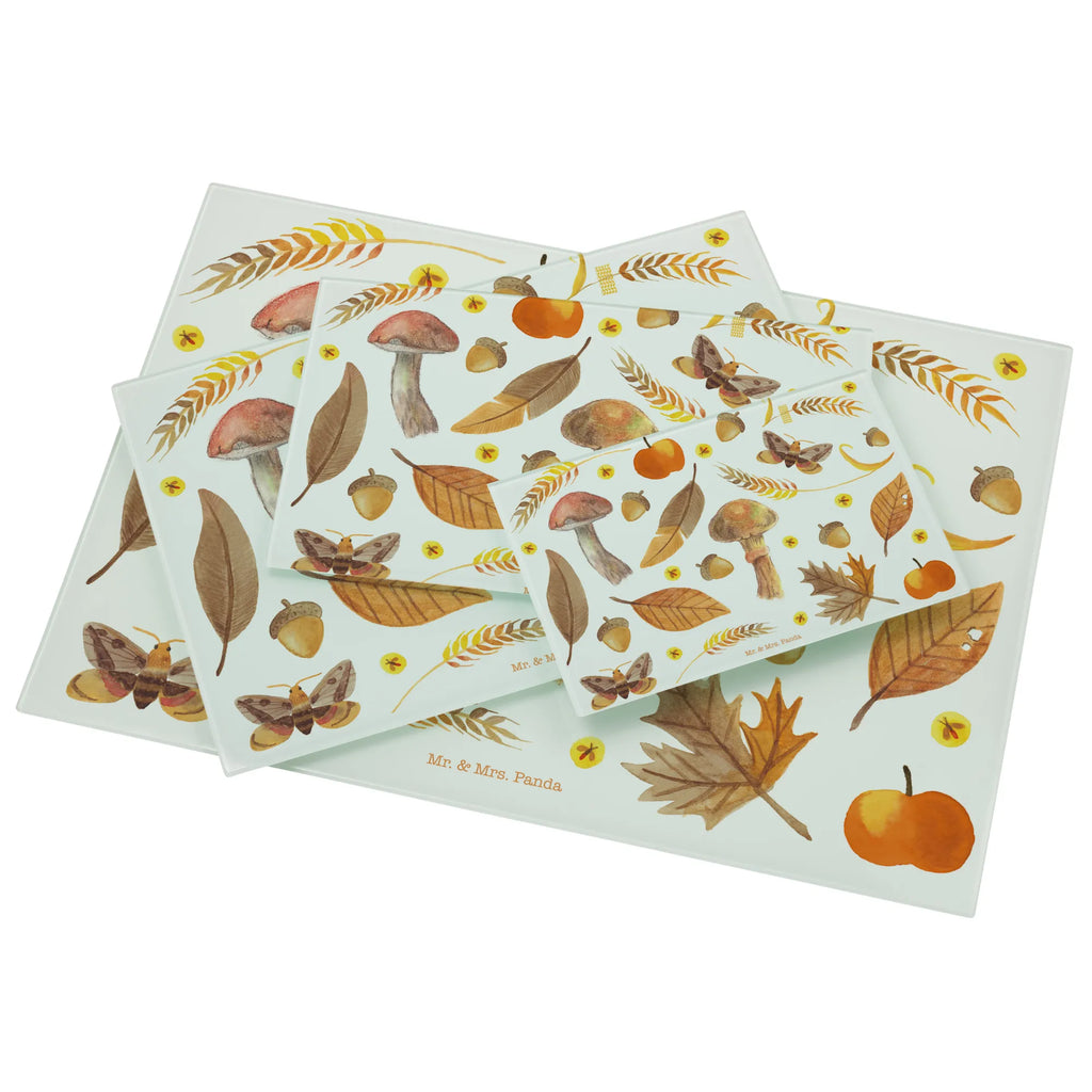 XL glass chopping board Autumn cutting board, Glass cutting board, Nature, joy of life, love, nature motif, leaves, November, gift nature, September, autumn, leaf, October, mushrooms, season motif, autumn leaves