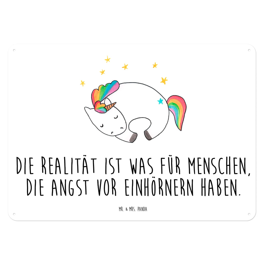 Blechschild Einhorn Nacht Blechschild Küche, Blechschild Zum Aufhängen, Blechschild Büro, Dekoschild Metall, Blechschild Groß, Blechschild Für Männer, Blechschild, Blechschild Für Frauen, Wandschild Metall, Türschild Metall, Unicorn, Einhorn, Einhörner, Einhorn Deko, Freundin, Realität, Menschen, Traum, Geschenk, Ruhe, Träume