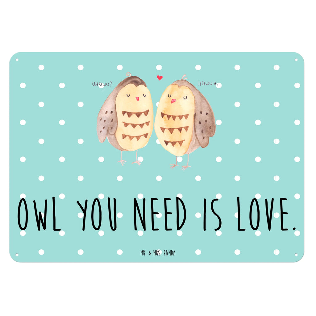 Blechschild Eulen Liebe Blechschild Zum Aufhängen, Blechschild Büro, Blechschild Küche, Blechschild Für Männer, Blechschild Für Frauen, Dekoschild Metall, Blechschild, Wandschild Metall, Blechschild Groß, Türschild Metall, Eule, All You Need Is Love, Wortspiel Lustig, Liebe Spruch, Hochzeit Spruch, Freundin Geschenk, Liebe, Freund, Owl, Eule Deko