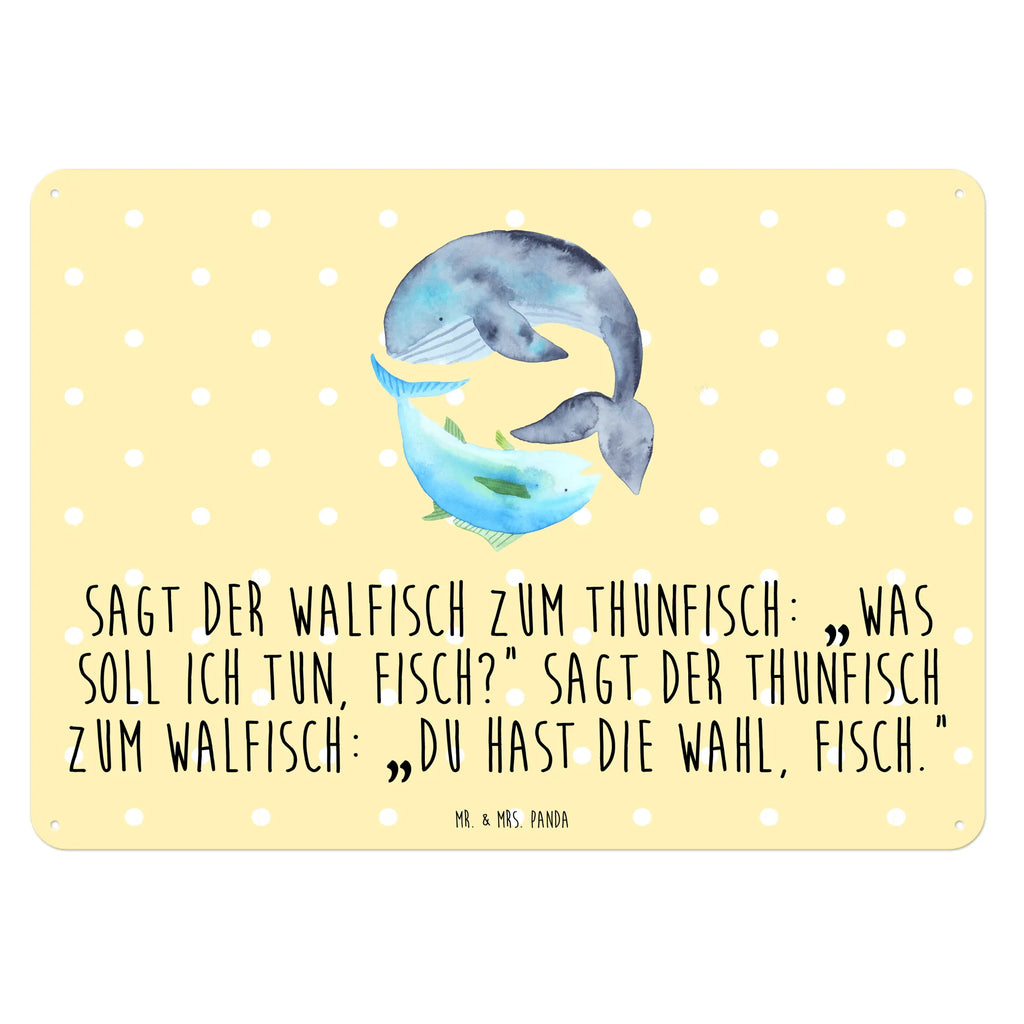 Blechschild Walfisch Thunfisch Blechschild Büro, Blechschild Zum Aufhängen, Dekoschild Metall, Türschild Metall, Wandschild Metall, Blechschild, Blechschild Für Männer, Blechschild Groß, Blechschild Küche, Blechschild Für Frauen, Lustige Sprüche, Tiere, Tiermotive, Gute Laune, Spruch Des Tages, Wal, Witz, Wahl, Spruch Lustig, Flachwitz, Tunfisch, Wortwitz Lustig, Flachwitz Geschenk