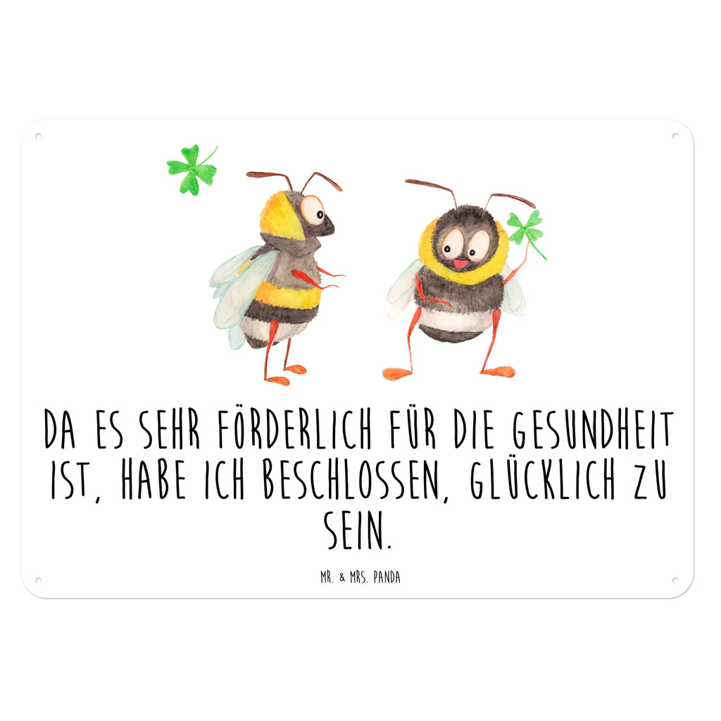 Blechschild Hummeln Kleeblatt Wandschild Metall, Dekoschild Metall, Blechschild Für Frauen, Türschild Metall, Blechschild Groß, Blechschild Küche, Blechschild, Blechschild Für Männer, Blechschild Zum Aufhängen, Blechschild Büro, Lustige Sprüche, Tiere, Tiermotive, Gute Laune, Spruch Fröhlich, Biene, Spruch Positiv, Hummel, glücklich Werden, Spruch schön, Biene Deko, glücklich sein