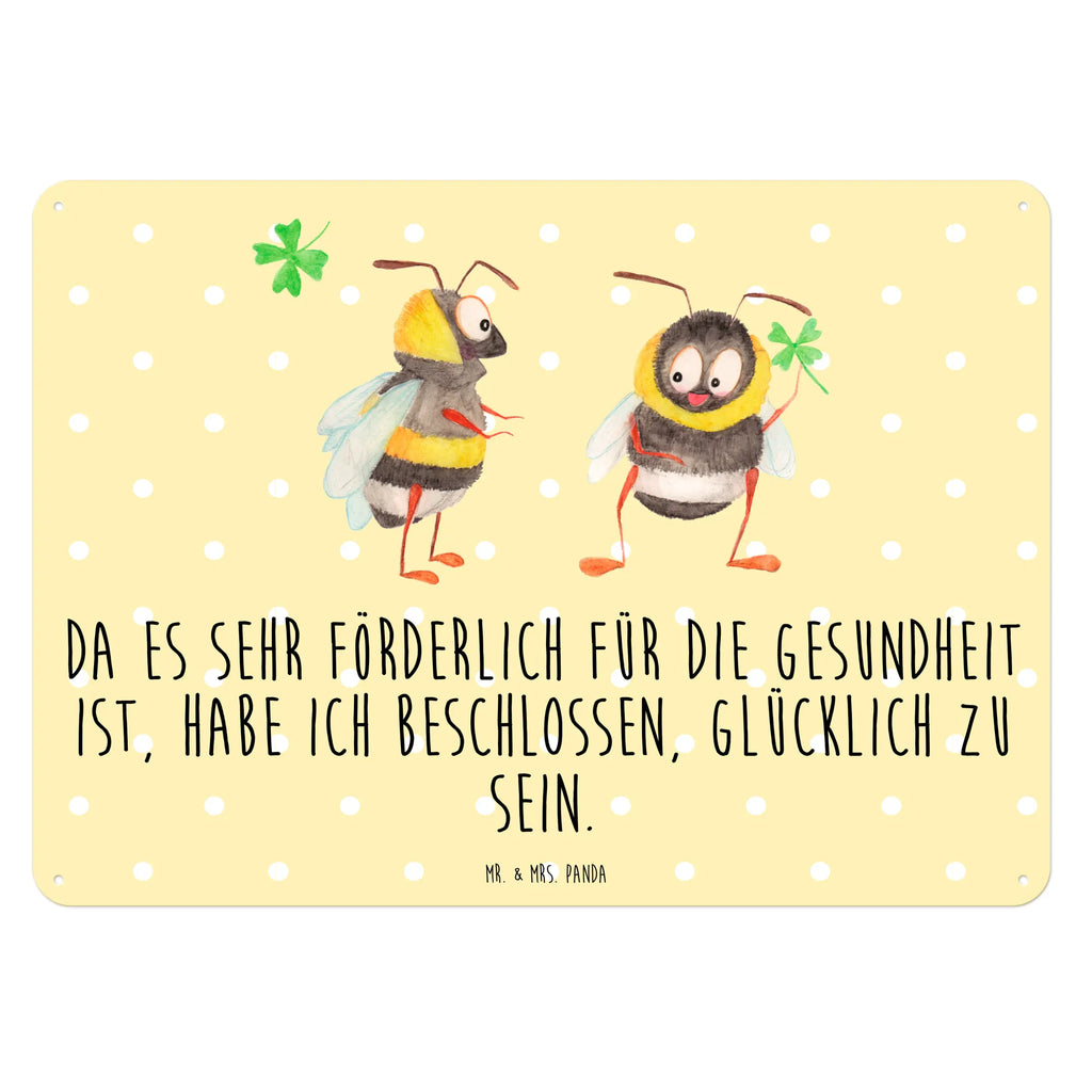 Blechschild Hummeln Kleeblatt Wandschild Metall, Dekoschild Metall, Blechschild Für Frauen, Türschild Metall, Blechschild Groß, Blechschild Küche, Blechschild, Blechschild Für Männer, Blechschild Zum Aufhängen, Blechschild Büro, Lustige Sprüche, Tiere, Tiermotive, Gute Laune, Spruch Fröhlich, Biene, Spruch Positiv, Hummel, glücklich Werden, Spruch schön, Biene Deko, glücklich sein