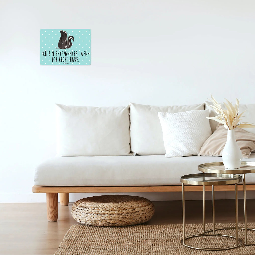 Tin sign skunk Sit Wandschild Metall, Dekoschild Metall, Blechschild, Blechschild Für Männer, Blechschild Küche, Blechschild Groß, Türschild Metall, Blechschild Büro, Blechschild Für Frauen, Blechschild Zum Aufhängen, Skunk, Stinktier, Spruch, Büro, Raubtier, Wildtier, Stinki, Recht, Besserwisser, Stinker