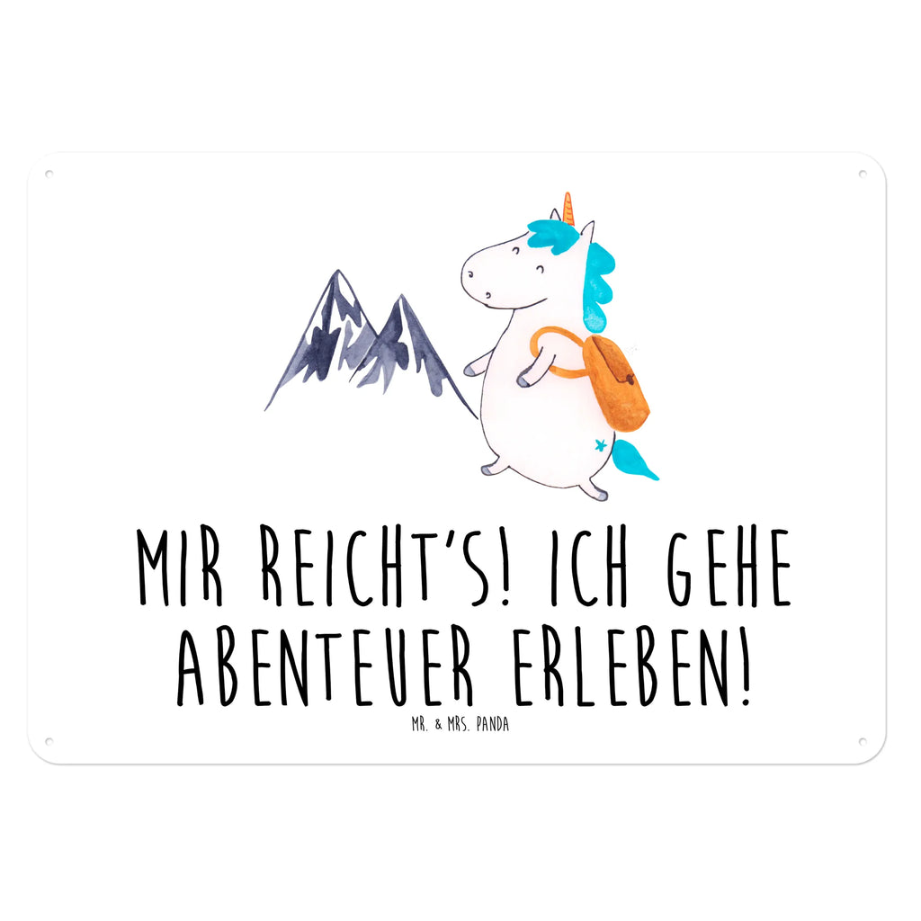 Tin sign unicorn climber Blechschild Für Männer, Blechschild Küche, Türschild Metall, Blechschild Groß, Wandschild Metall, Blechschild Für Frauen, Blechschild, Blechschild Zum Aufhängen, Dekoschild Metall, Blechschild Büro, Unicorn, Einhorn, Einhörner, Einhorn Deko, Reisen, Abenteurer, Entdecker, Weltreise, Bergsteiger, Urlaub, Berge, Weltenbummler, Abenteuer