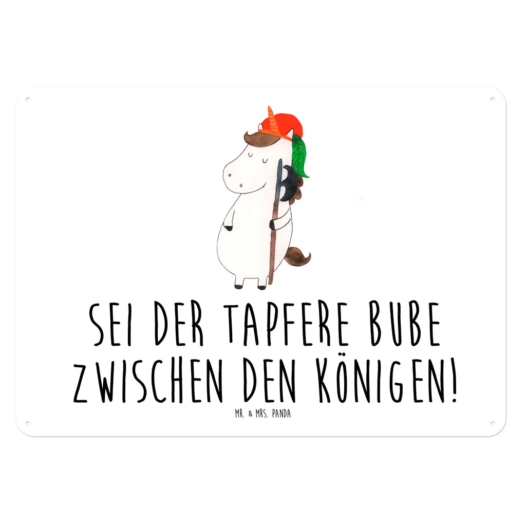 Tin sign Jednorożec Chłopiec Blechschild Groß, Türschild Metall, Dekoschild Metall, Blechschild Küche, Blechschild, Wandschild Metall, Blechschild Zum Aufhängen, Blechschild Für Frauen, Blechschild Für Männer, Blechschild Büro, Unicorn, Einhorn, Einhörner, Einhorn Deko, Mittelalter, Bube