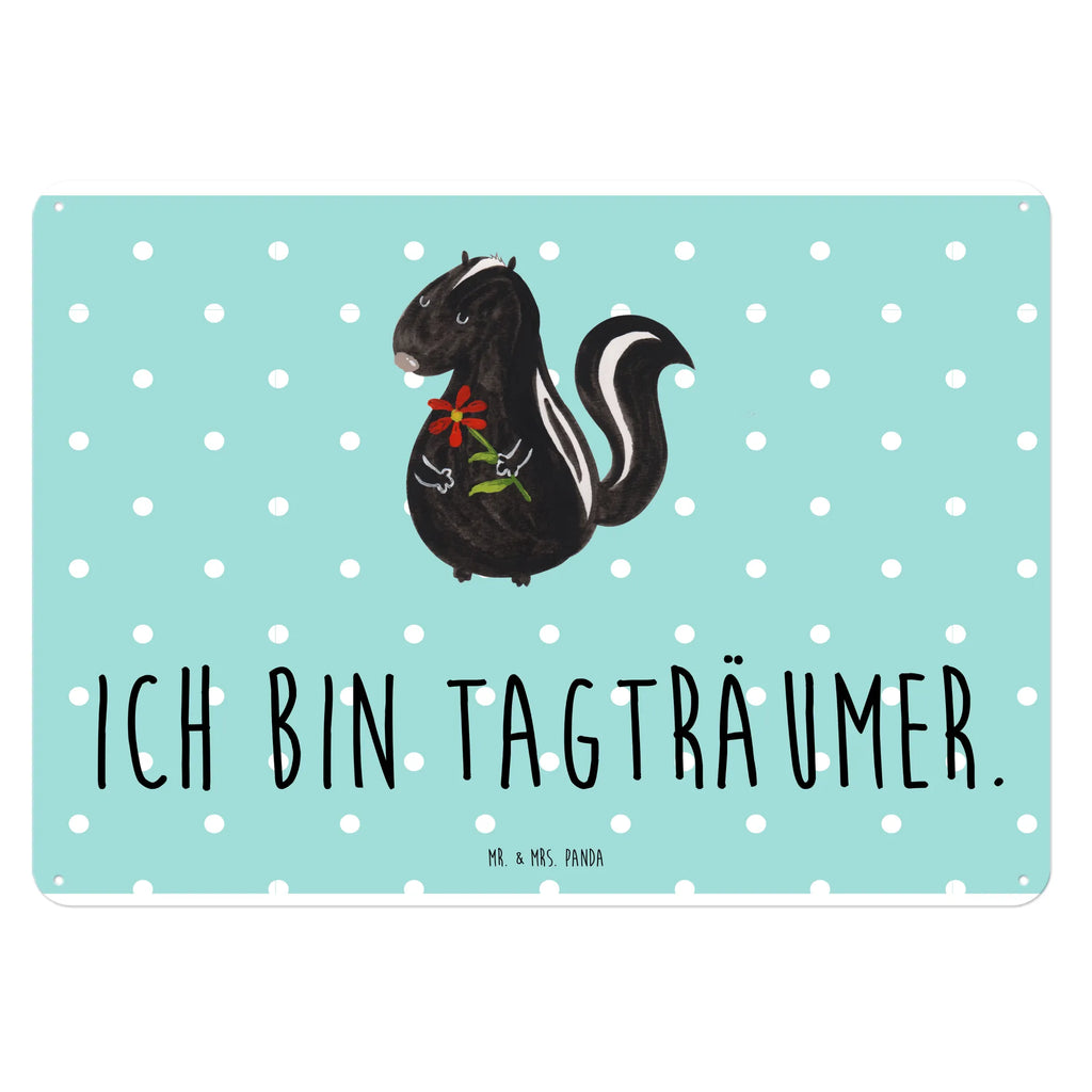 Blechschild Stinktier Blume Blechschild Für Männer, Dekoschild Metall, Blechschild Groß, Blechschild Küche, Türschild Metall, Blechschild Büro, Blechschild Für Frauen, Blechschild Zum Aufhängen, Blechschild, Wandschild Metall, Skunk, Stinktier, Wildtier, Dreams, Raubtier, Stinki, Verträumt, Träume, Tagträumer, Stinker