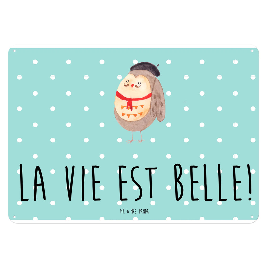 Blechschild Eule Frankreich Blechschild Für Frauen, Blechschild Groß, Wandschild Metall, Blechschild, Blechschild Küche, Blechschild Für Männer, Türschild Metall, Blechschild Büro, Dekoschild Metall, Blechschild Zum Aufhängen, Eule, Das Leben Ist schön, Frankreich, Eule Deko, Spruch schön, Hibou, Owl, La Vie Est Belle, Spruch Französisch, Eulen