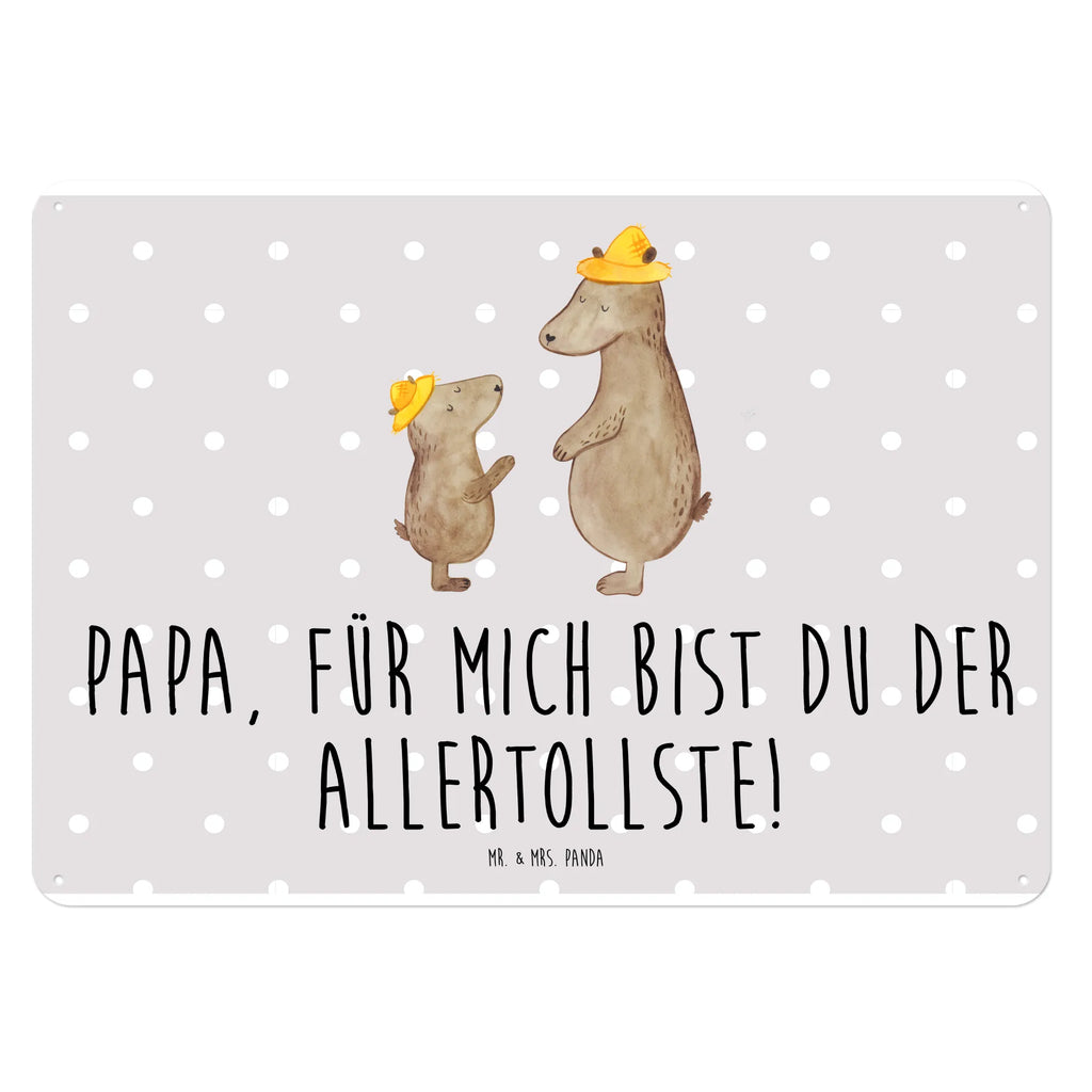 Tin sign Bears with hats Blechschild Für Männer, Türschild Metall, Blechschild Groß, Blechschild Für Frauen, Blechschild Büro, Blechschild Küche, Blechschild Zum Aufhängen, Blechschild, Wandschild Metall, Dekoschild Metall, Muttertag, Vatertag, Mama, Papa, Oma, Opa, Familie, Schwester, Bruder, Söhne, Sohn, Vater, Kinder, Kind, Bär, Dad, Daddy, Vater-Sohn, Vorbild, Papi, Bären, Family, Paps, Lieblingsmensch