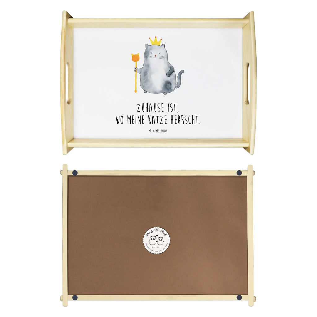 Serviertablett Katze König Dekotablett, Serviertablett, Küchentablett, Holztablett, Frühstückstablett, Tablett, Katze, Katzenmotiv, Katzenfan, Katzendeko, Katzenfreund, Katzenliebhaber, Katzenprodukte, Katzenartikel, Katzenaccessoires, Katzensouvenirs, Katzenliebhaberprodukte, Katzenmotive, Kater, Haustier, Mietze, Katzenhalter, erste eigenen Wohnung, Wohnung, Katzenbesitzerin, Mietzhaus, Familie, Umzug, Queen, Katzen, Einzug, Königin, König, Cats, Cat