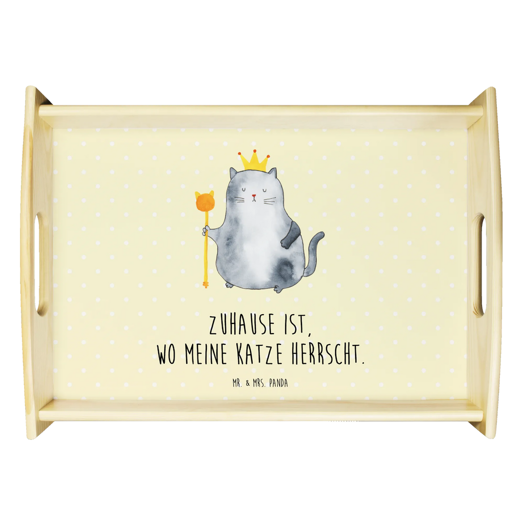 Serviertablett Katze König Dekotablett, Serviertablett, Küchentablett, Holztablett, Frühstückstablett, Tablett, Katze, Katzenmotiv, Katzenfan, Katzendeko, Katzenfreund, Katzenliebhaber, Katzenprodukte, Katzenartikel, Katzenaccessoires, Katzensouvenirs, Katzenliebhaberprodukte, Katzenmotive, Kater, Haustier, Mietze, Katzenhalter, erste eigenen Wohnung, Wohnung, Katzenbesitzerin, Mietzhaus, Familie, Umzug, Queen, Katzen, Einzug, Königin, König, Cats, Cat